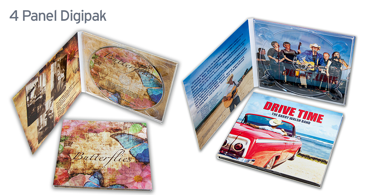 4 Panel CD Digipak Printing 4 Panel CD Digipak Image 1