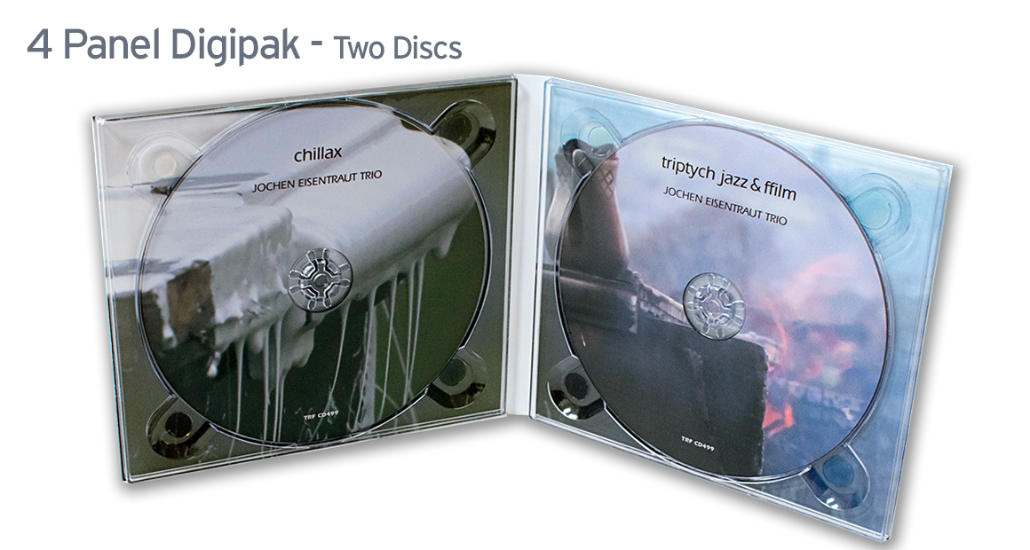 Cheap 4 Panel CD Digipak Printing 4 Panel CD Digipak Image 5