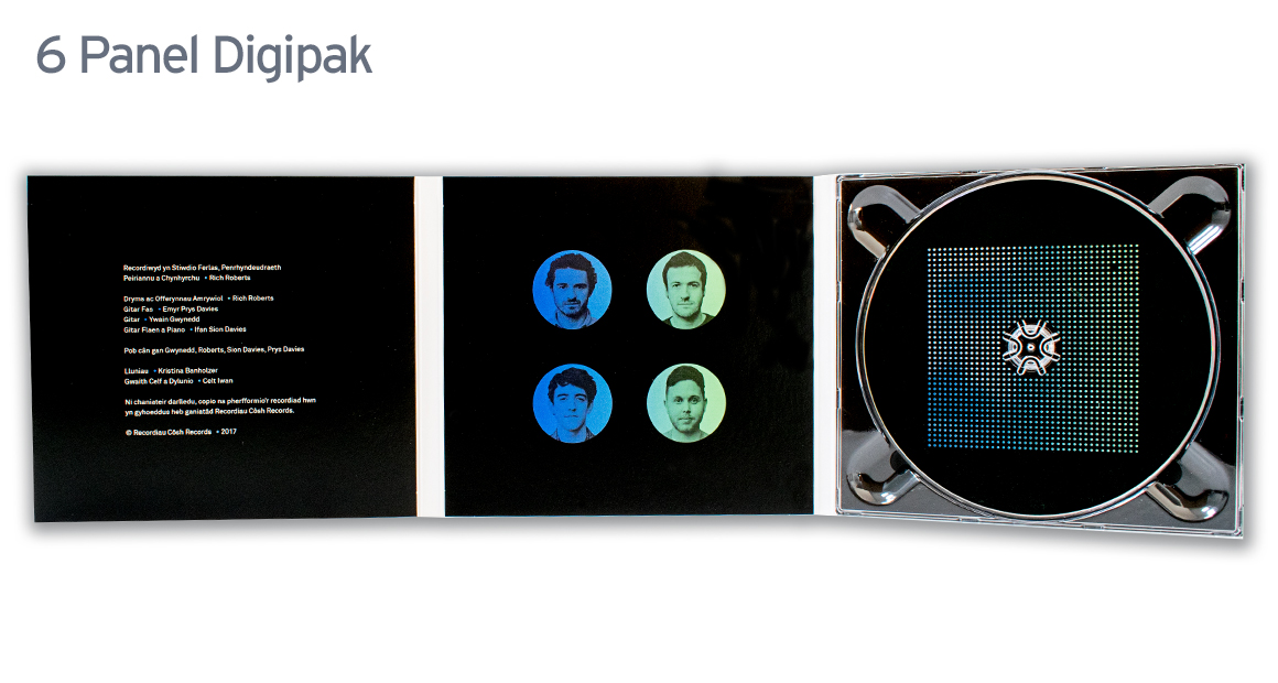 6 Panel CD Digipak Printed in the UK 6 Panel CD Digipak Image 4