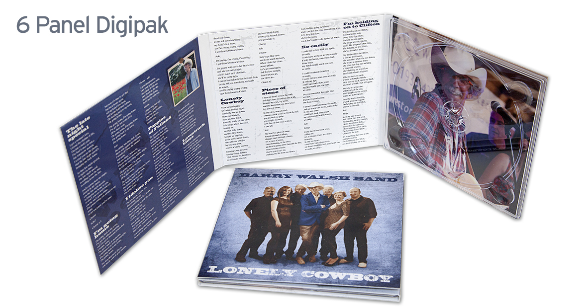 Cheap 6 Panel CD Digipak Printing 6 Panel CD Digipak Image 5