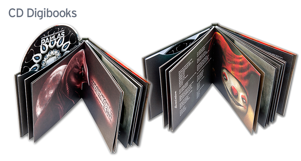 32 Page CD Digibook With Wallet on Inside Cover CD Digibook Image 2