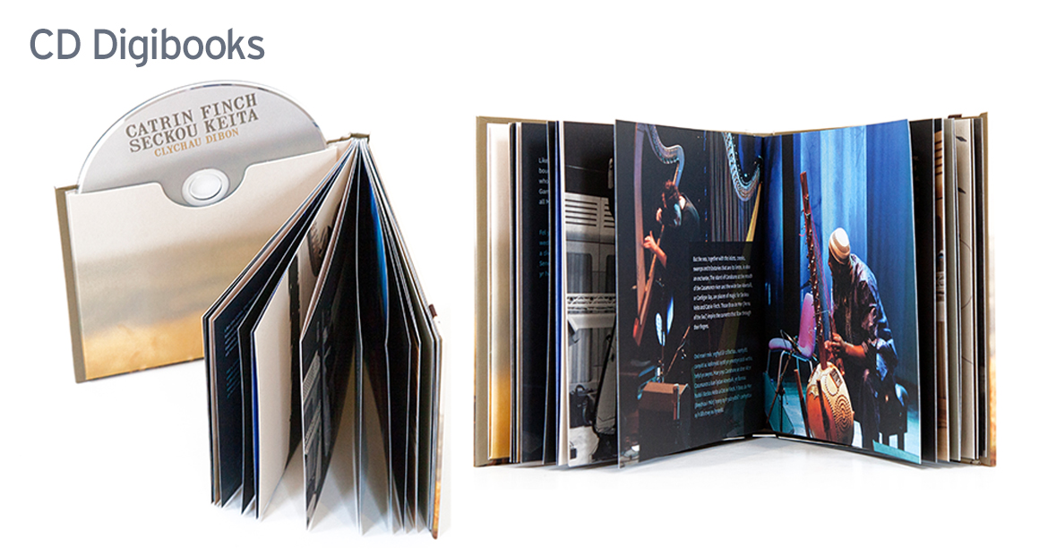 32 Page CD Digibook Printed on Uncoated Paper CD Digibook Image 3