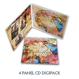 CD Digipak 4 Panel CD Digipack