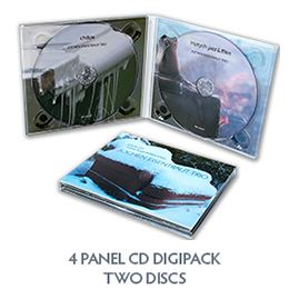 CD Digipak 4 Panel CD Digipack Two Discs