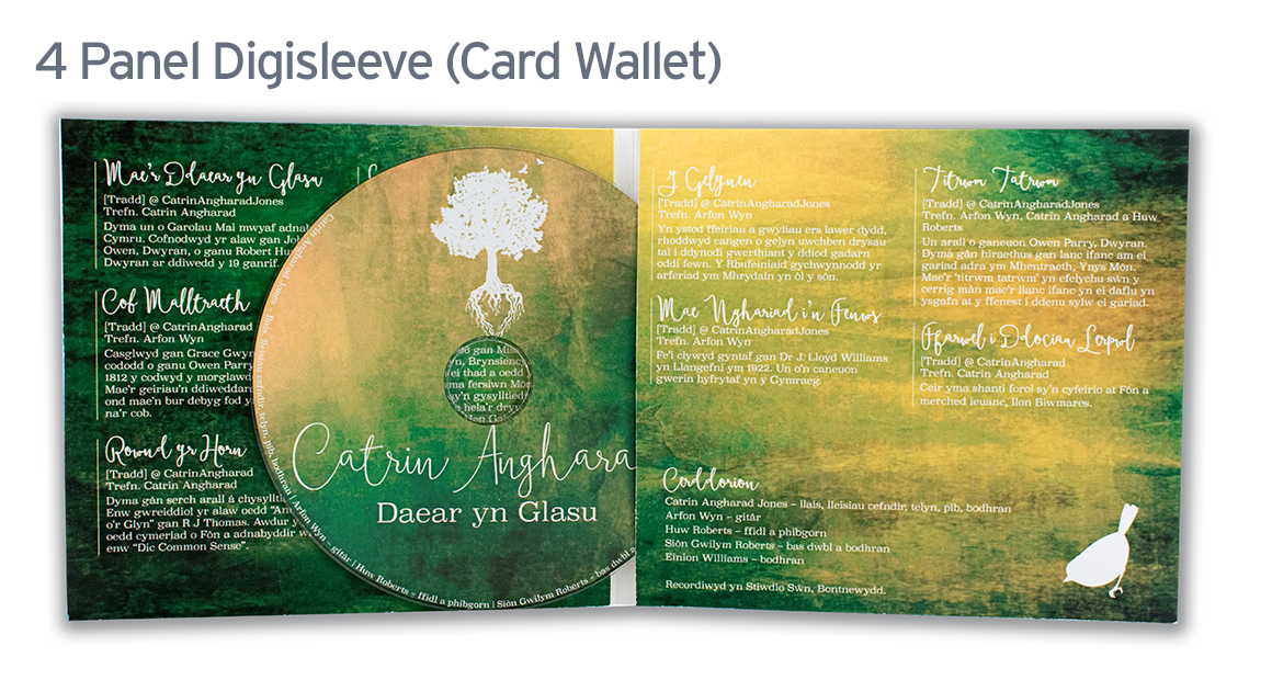 4 Panel Digisleeve With Closed Pocket 4 Panel Digisleeve With Closed Pocket