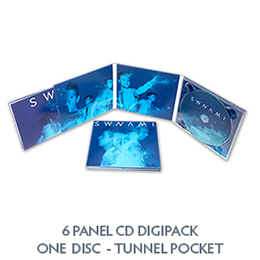 CD Digipak 6 Panel CD Digipack