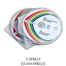 CD Cshells or Clam Shells
