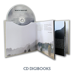 16 to 120 page CD Digibook