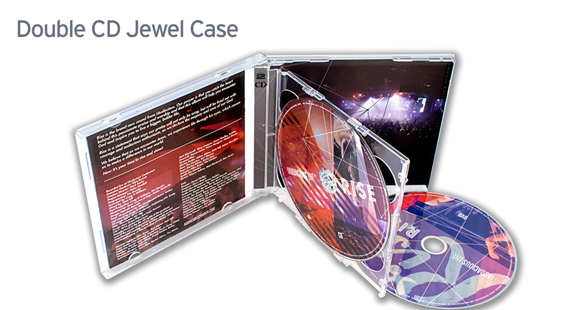 Double CD Jewel Cases and Multi-way CD Boxes Double CD Jewel Cases and Multi-way CD Boxes