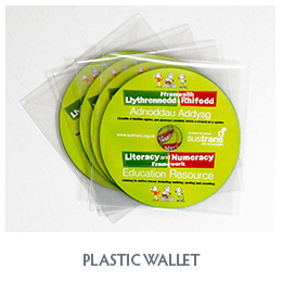 CD Plastic Wallets