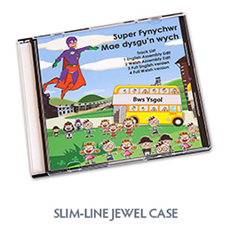 Slim line CD Jewel Case