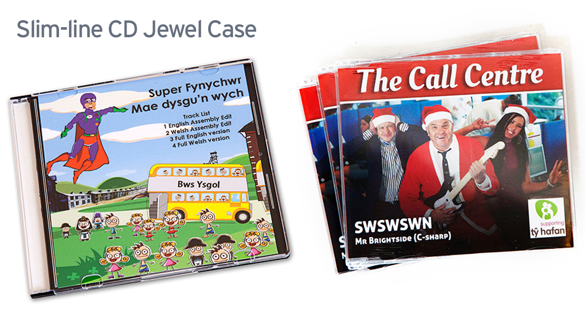 Slim Line CD Jewel Case or CD Single Case Slim Line CD Jewel Case or CD Single Case