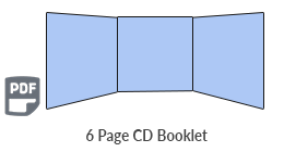 6 Page CD Booklet Template CD Booklet