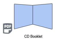 CD Booklet Template CD Booklet